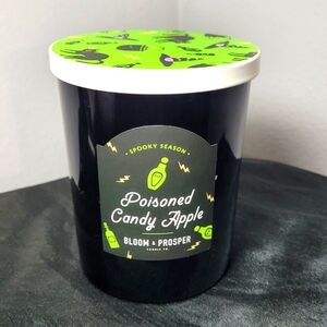 Bloom & Prosper 🖤💚 Hand poured 2-wick Candle▪︎ Poisened Candy Apple💀🍏